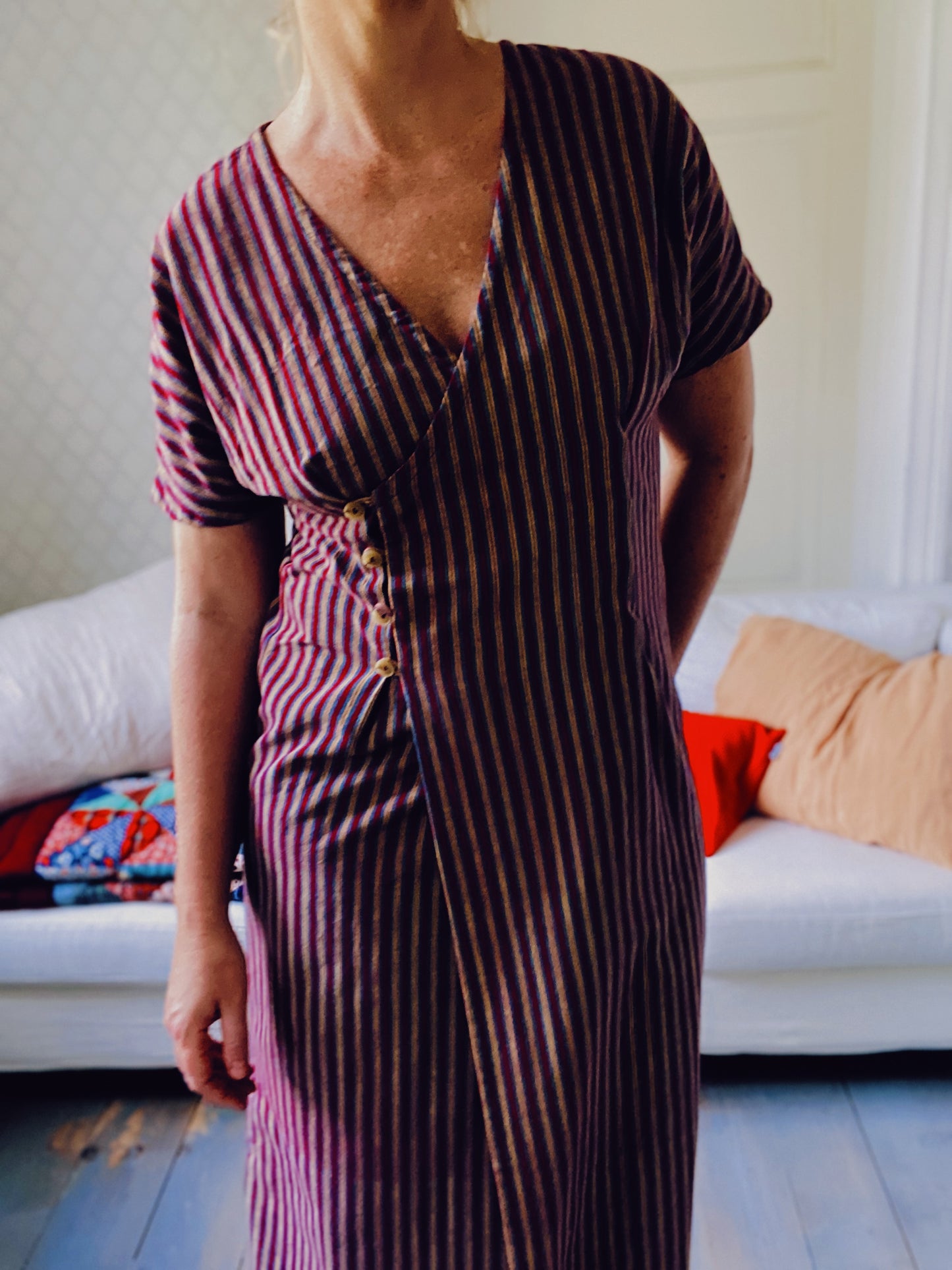 The Flora wrap dress