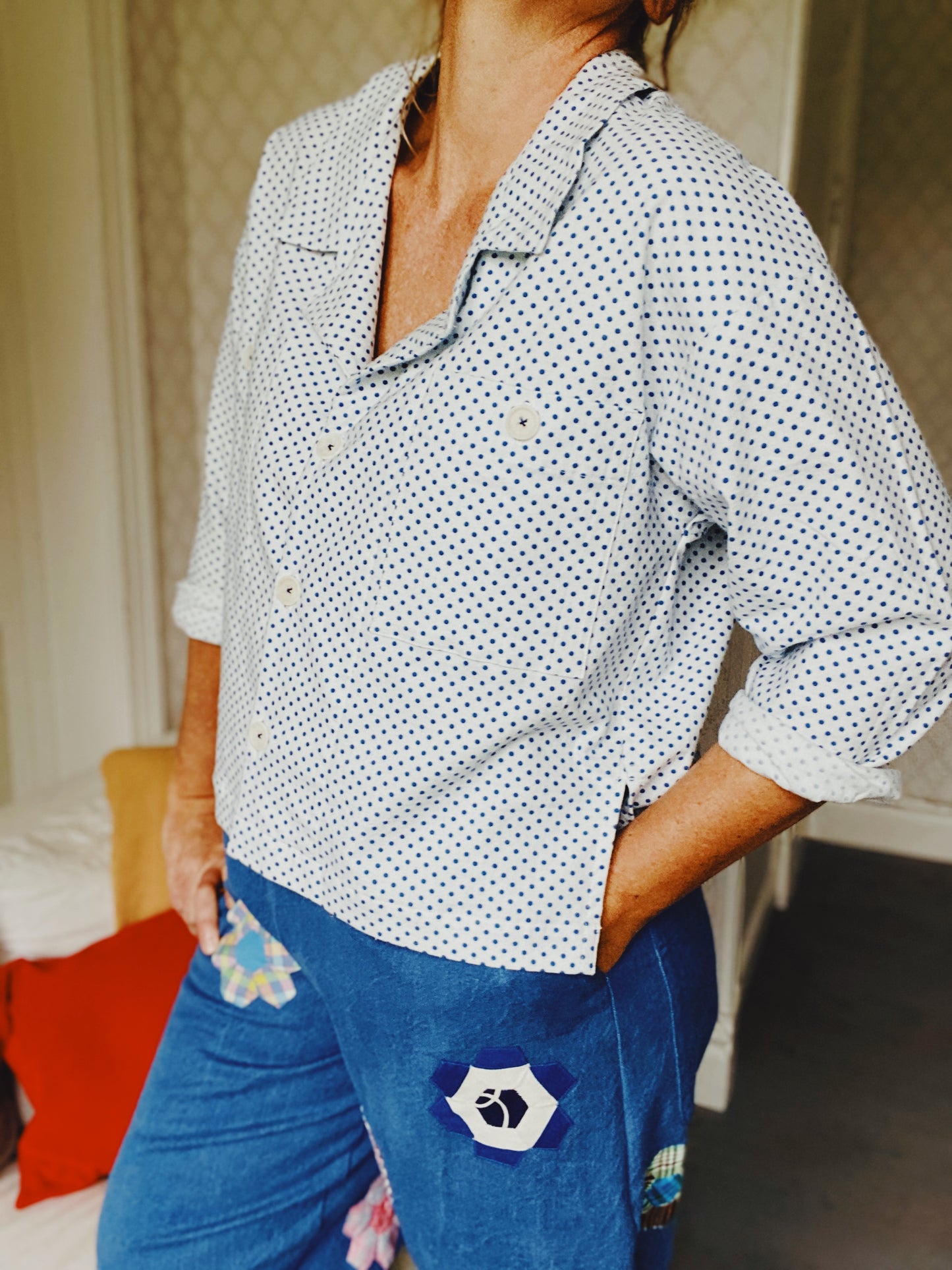 The Anna blouse