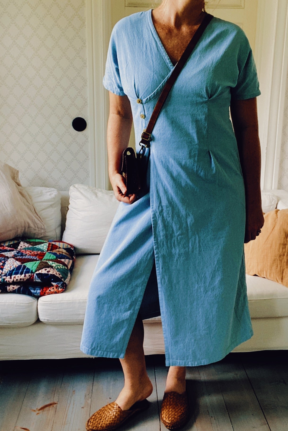The Flora wrap dress