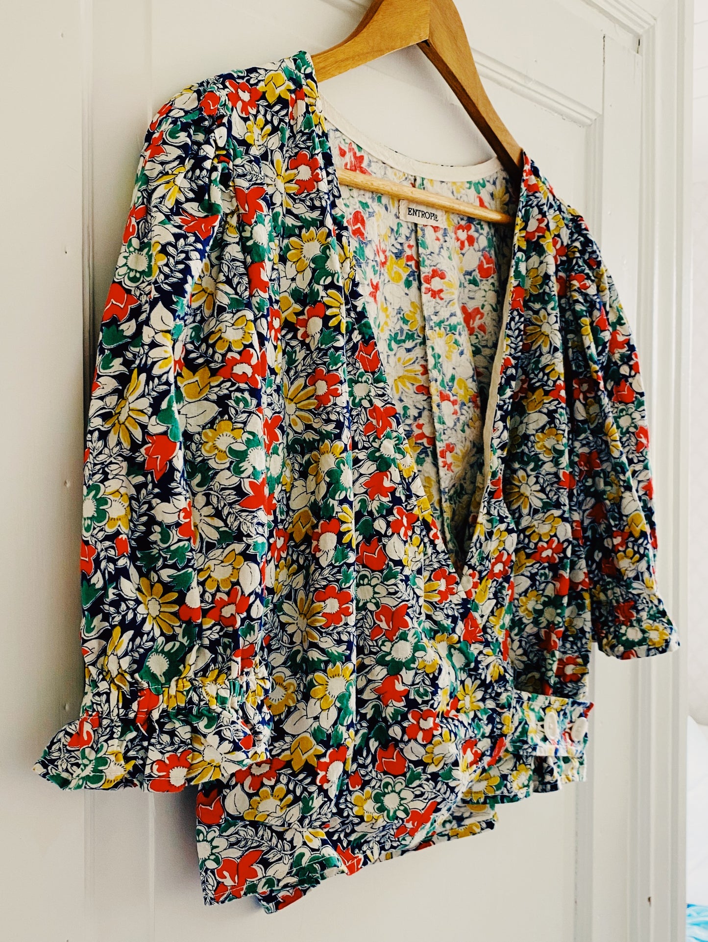 The Louise wrap top