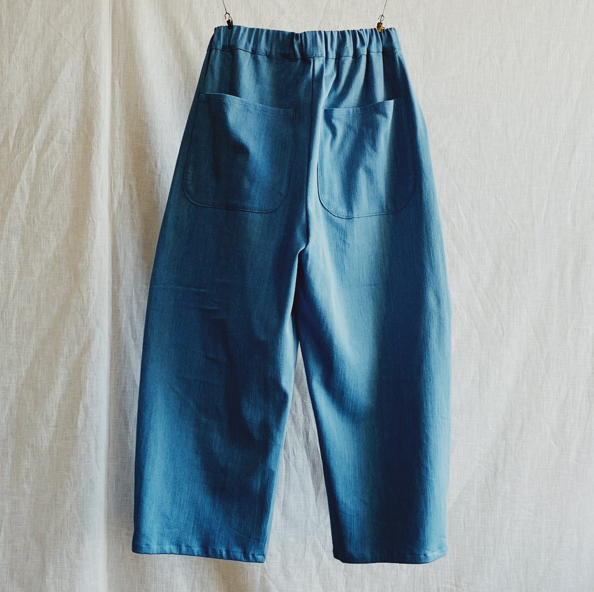 Agnes pants in vintage denim