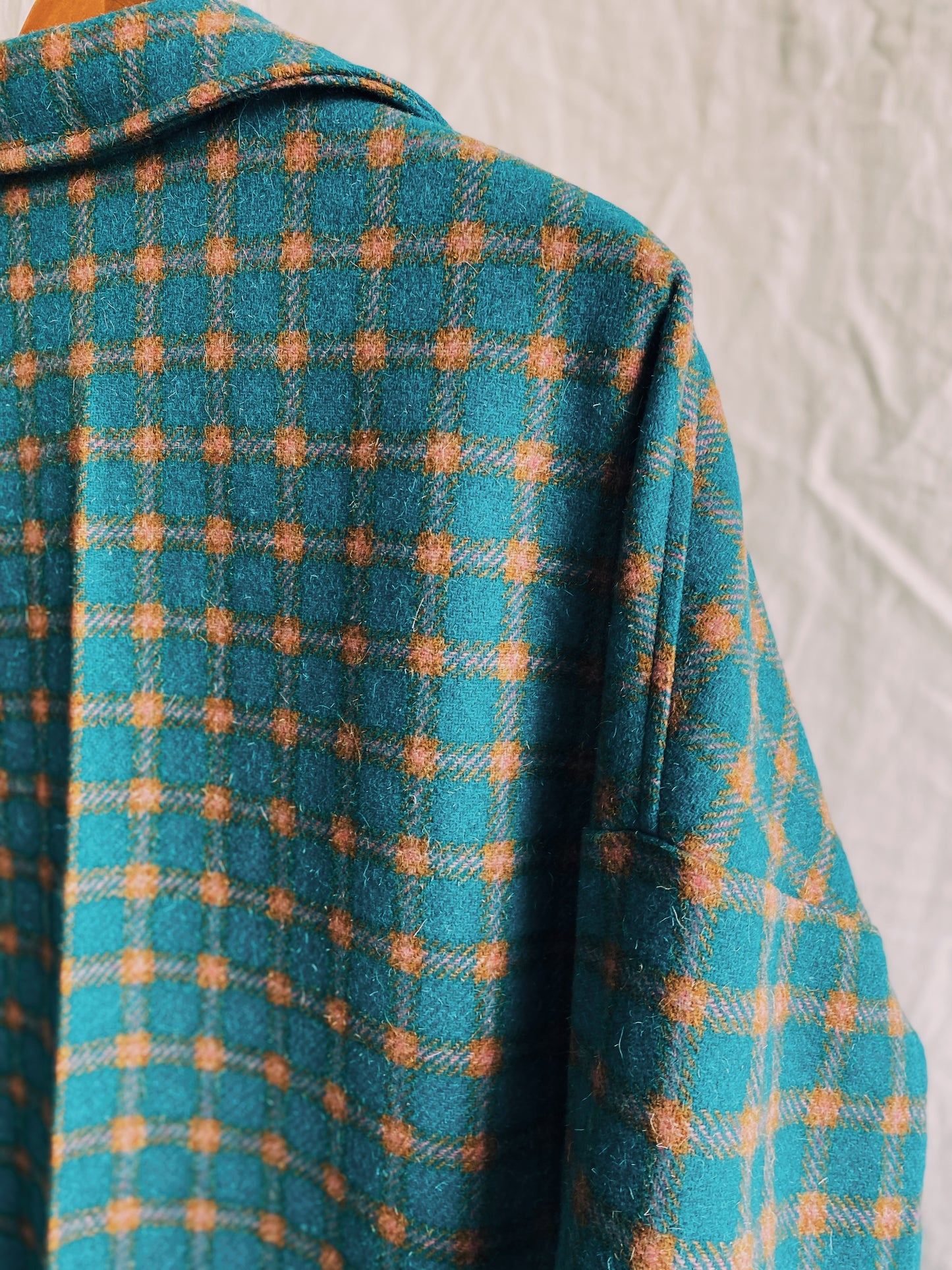 Freya coat in vintage Italian wool