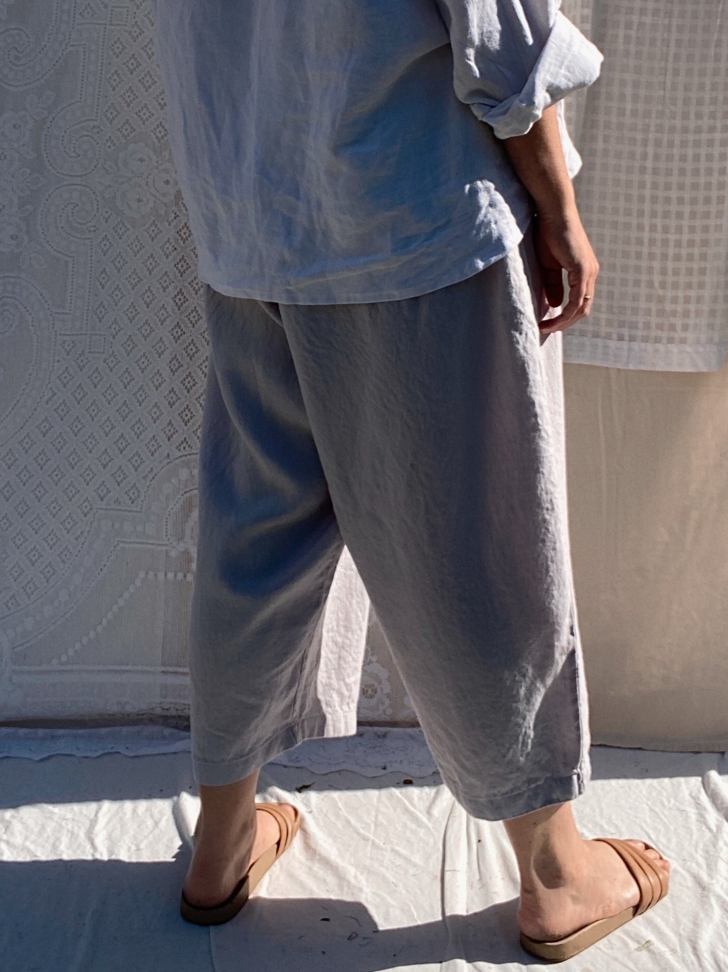 Sol linen harem pants